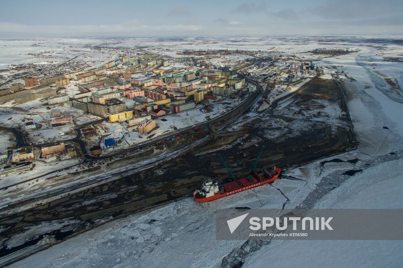 Cities of Russia. Dudinka