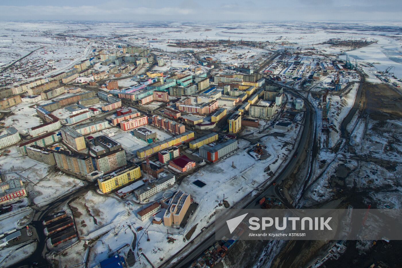 Cities of Russia. Dudinka