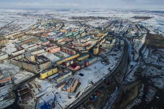 Cities of Russia. Dudinka