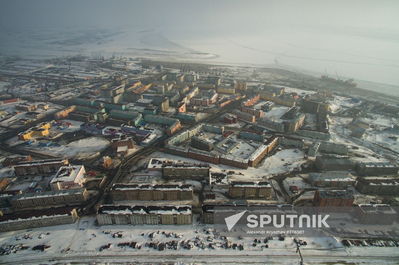 Cities of Russia. Dudinka