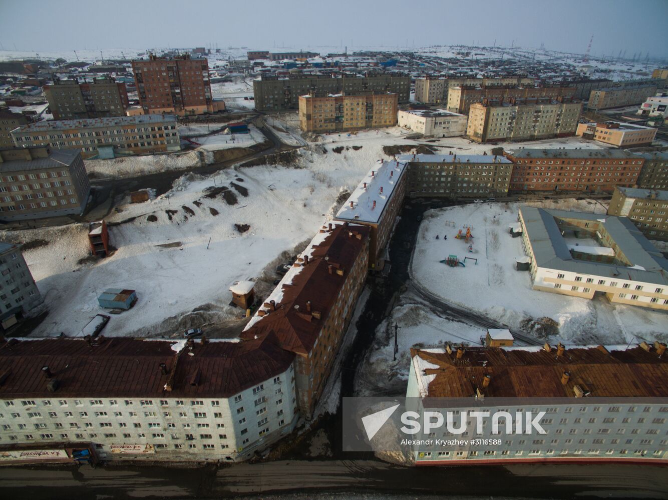 Cities of Russia. Dudinka