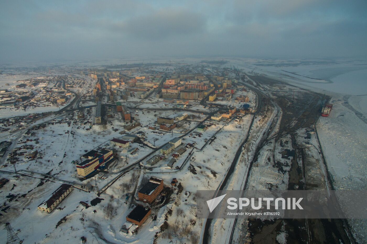 Cities of Russia. Dudinka