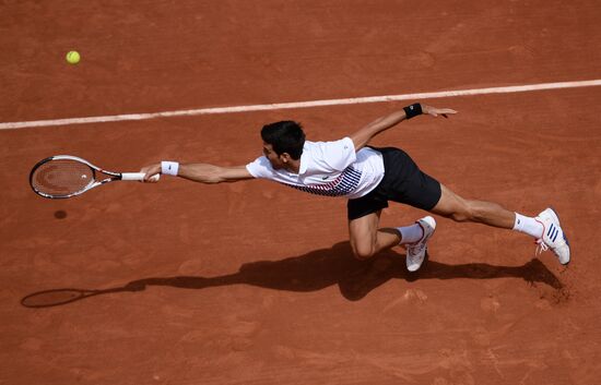 Tennis. French Open. Day four