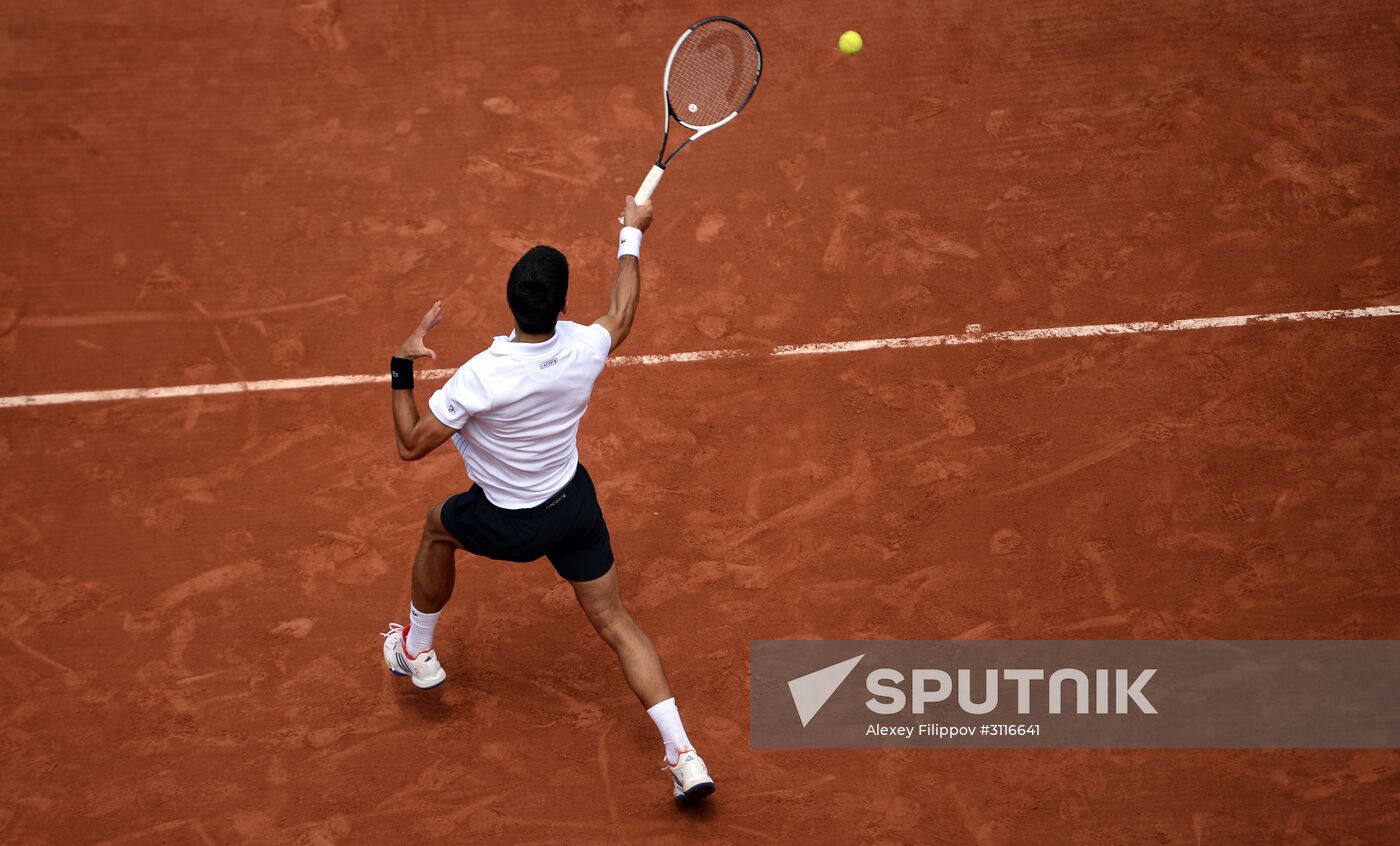 Tennis. French Open. Day four