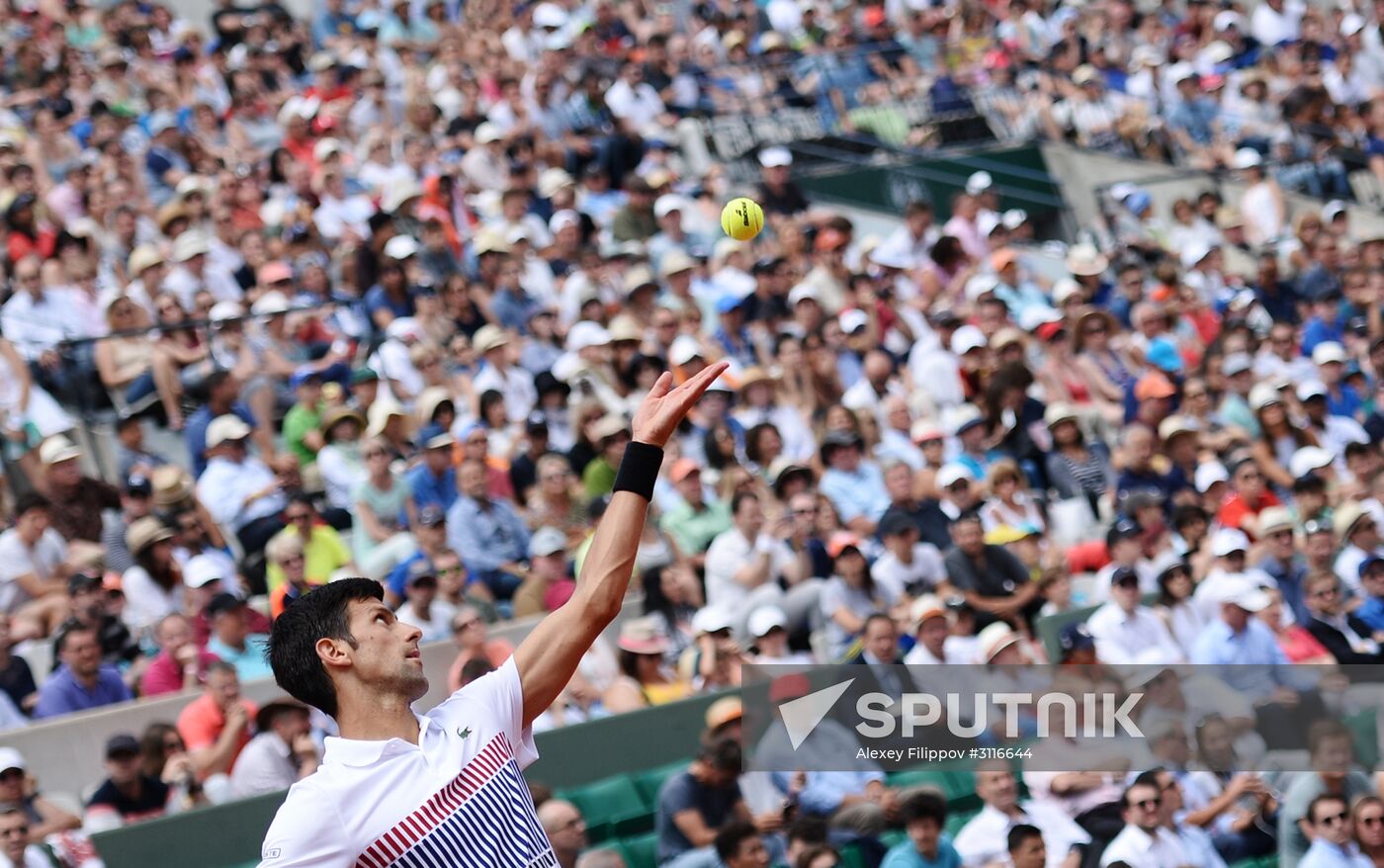 Tennis. French Open. Day four