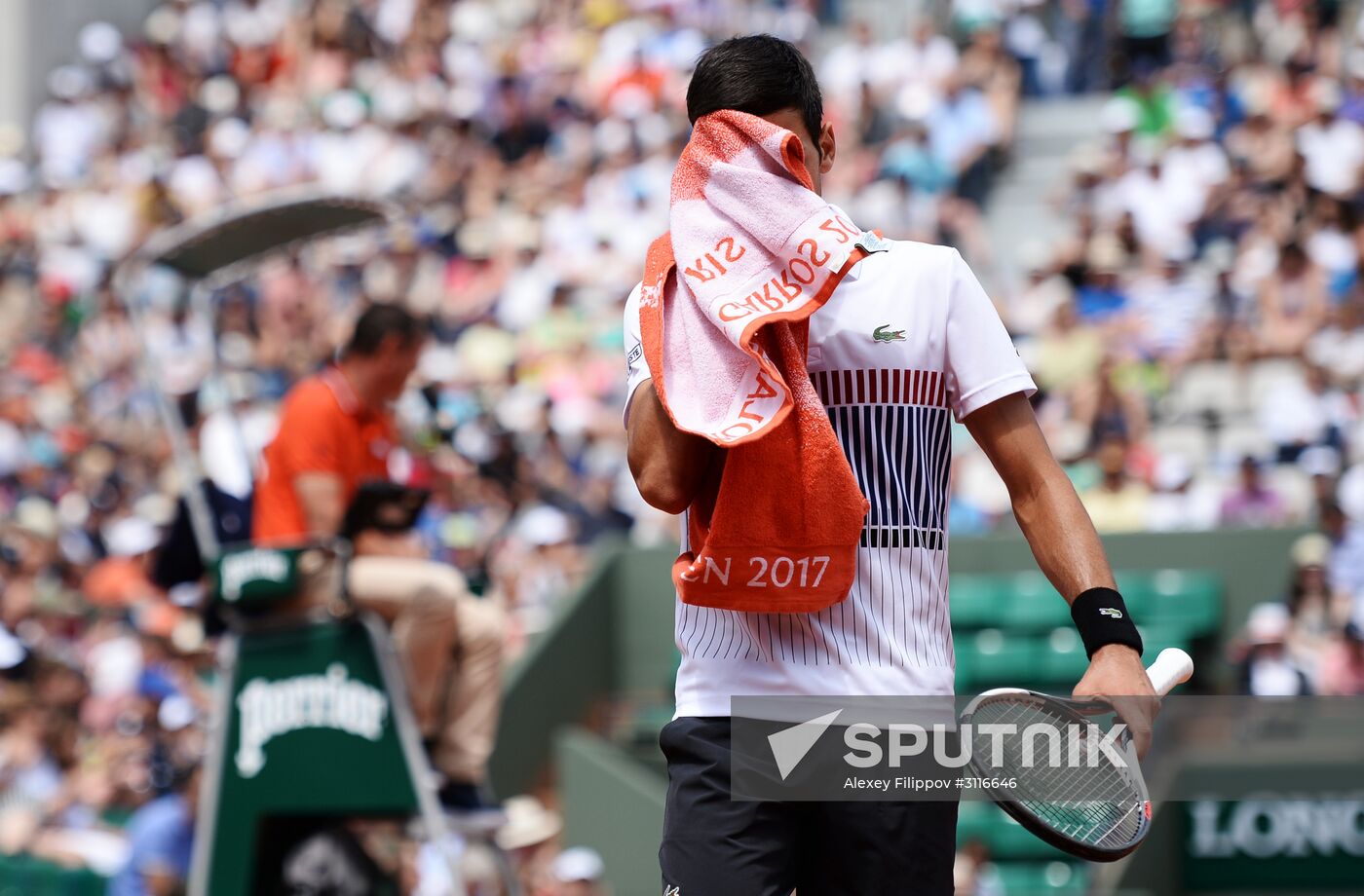 Tennis. French Open. Day four