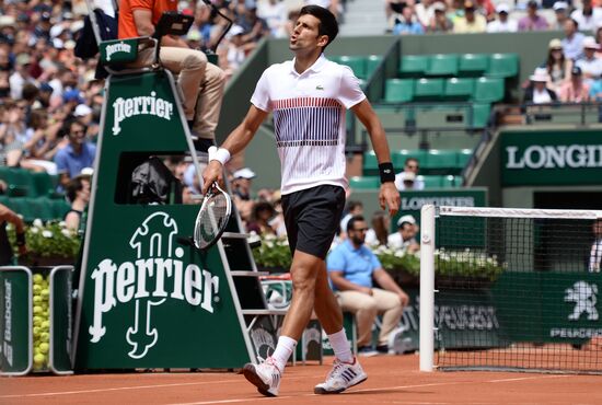 Tennis. French Open. Day four