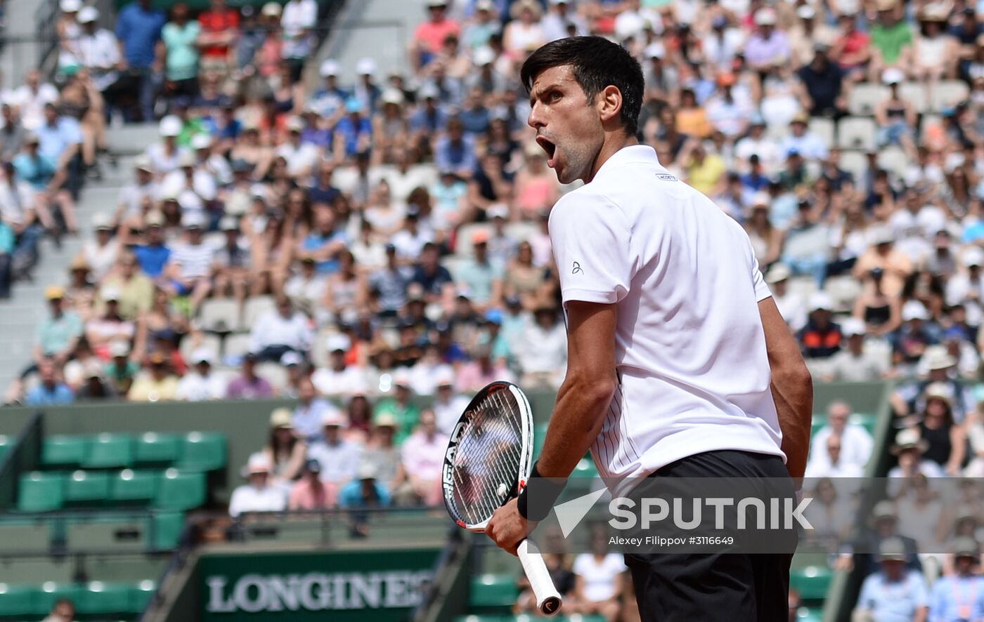 Tennis. French Open. Day four
