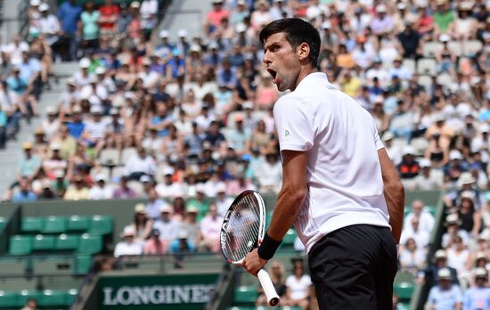 Tennis. French Open. Day four