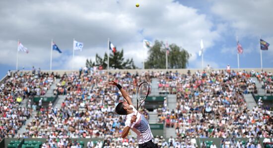 Tennis. French Open. Day four