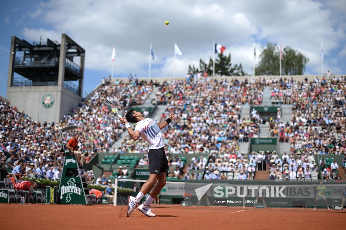 Tennis. French Open. Day four