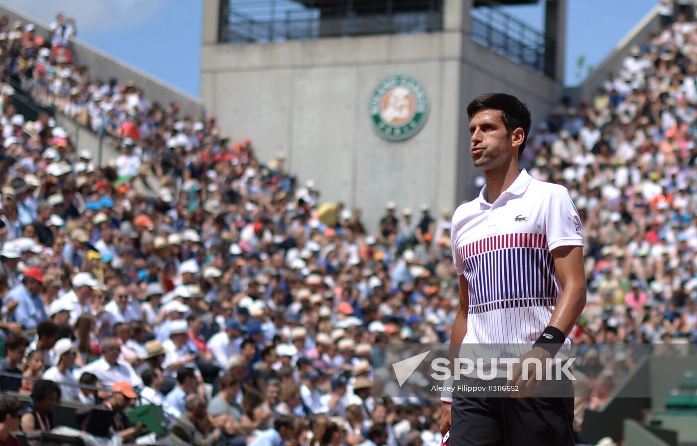 Tennis. French Open. Day four