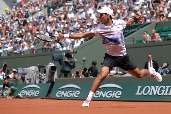 Tennis. French Open. Day four