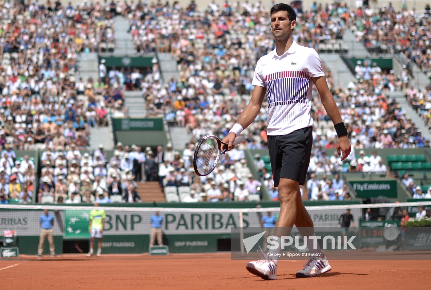 Tennis. French Open. Day four