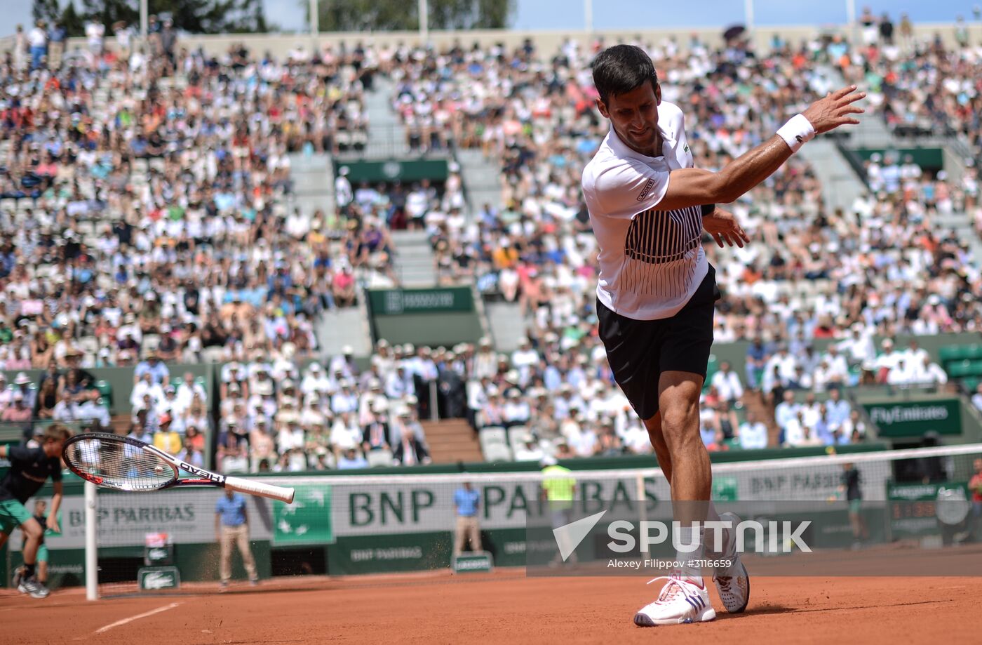 Tennis. French Open. Day four