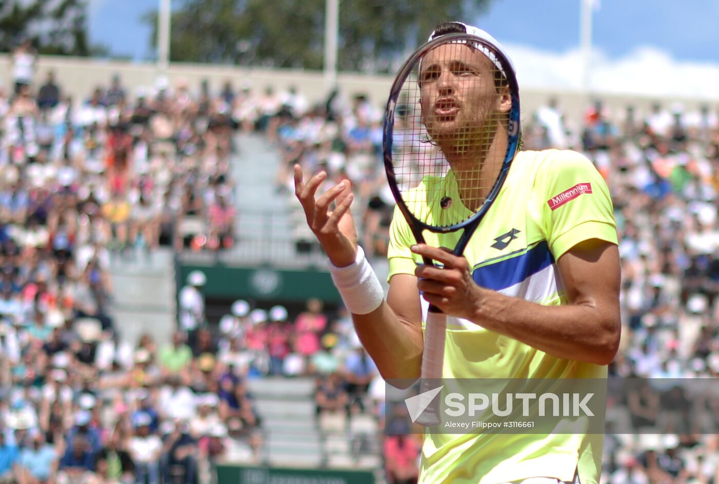 Tennis. French Open. Day four