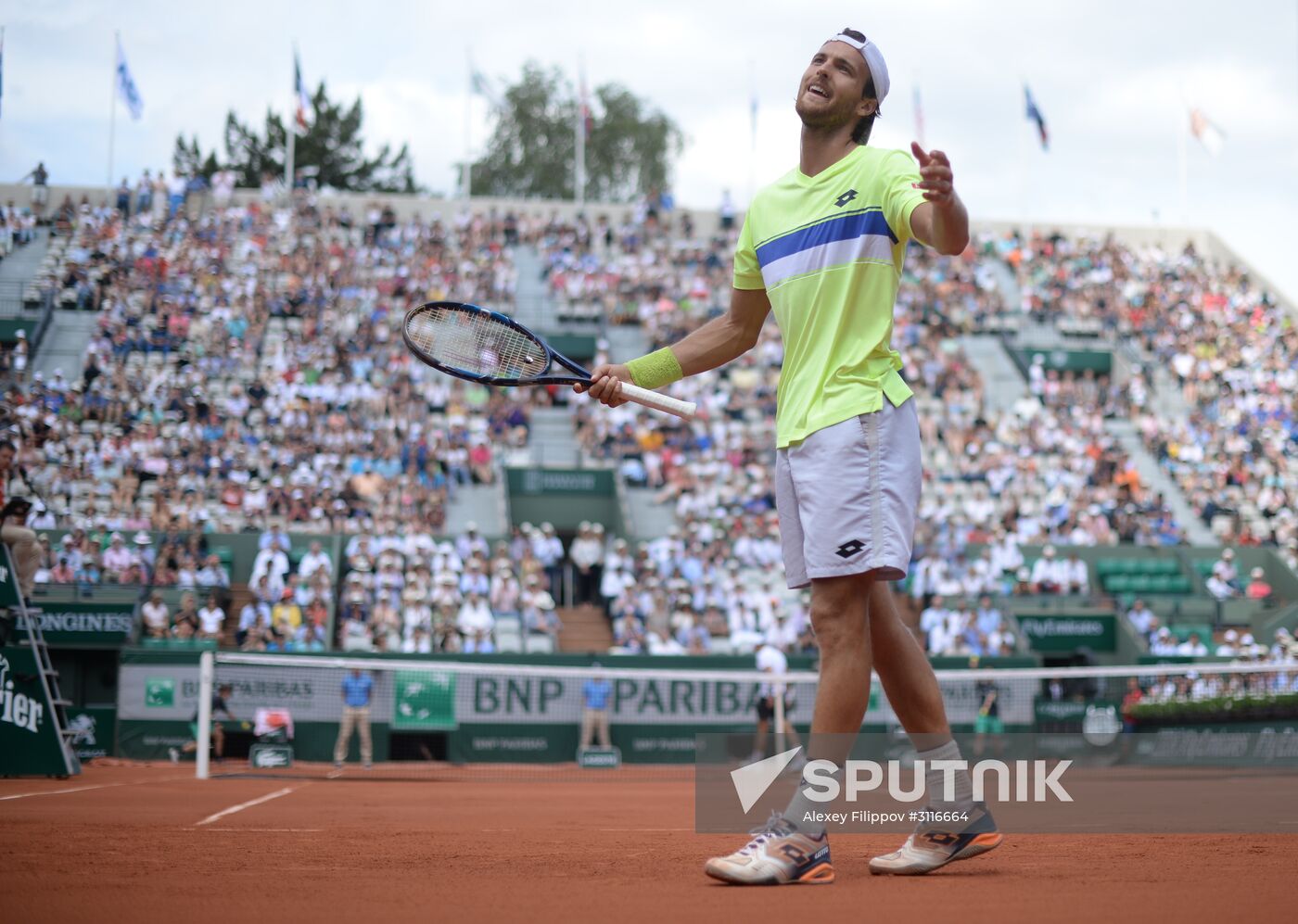 Tennis. French Open. Day four