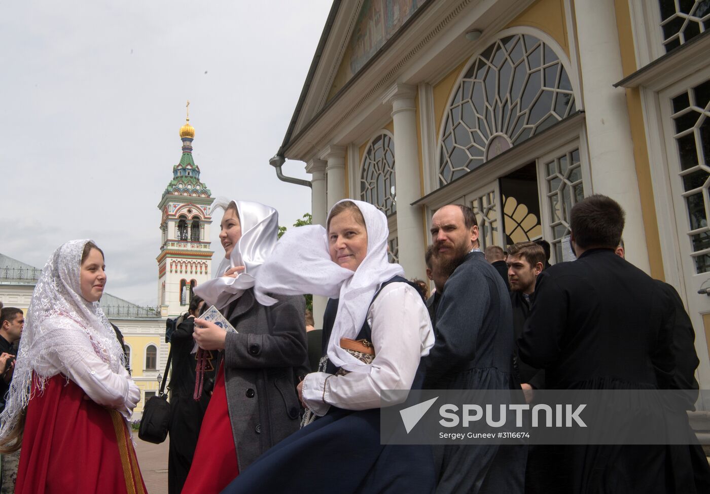 President Vladimir Putin visits Rogozhskaya Zastava Spiritual Center of Russian Orthodox Old-Rite Church in Moscow