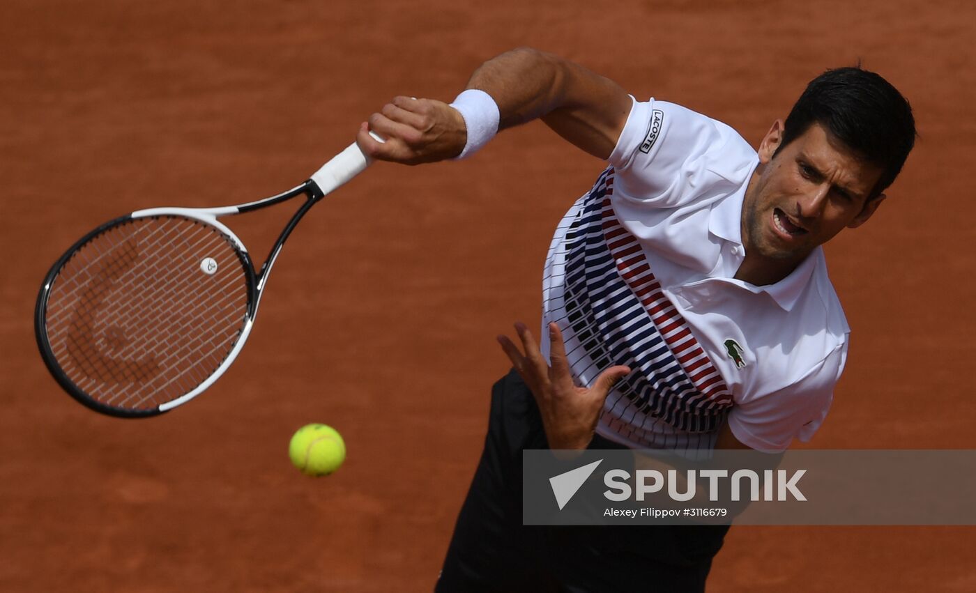 Tennis. French Open. Day four