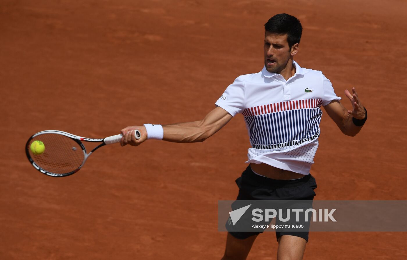 Tennis. French Open. Day four