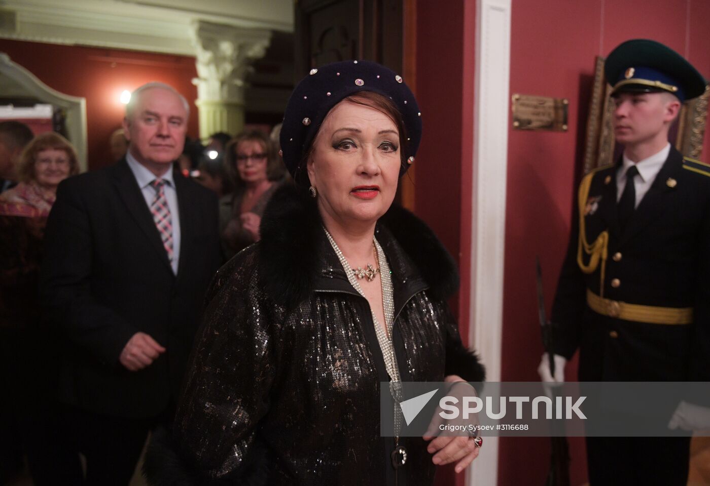 Celebration of 20th anniversary of Moscow State Art Gallery of People's Artist of the USSR Alexander Shilov