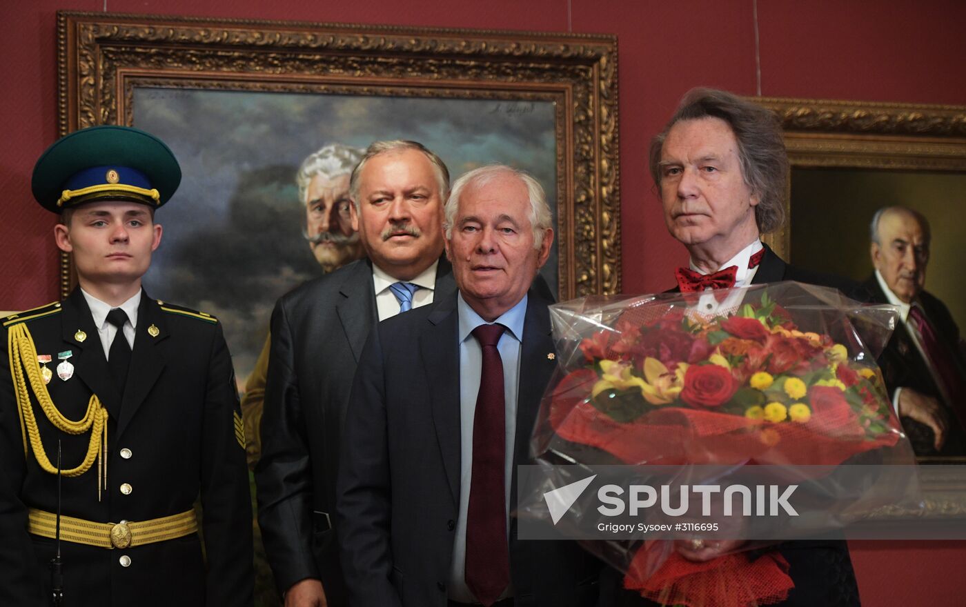 Celebration of 20th anniversary of Moscow State Art Gallery of People's Artist of the USSR Alexander Shilov