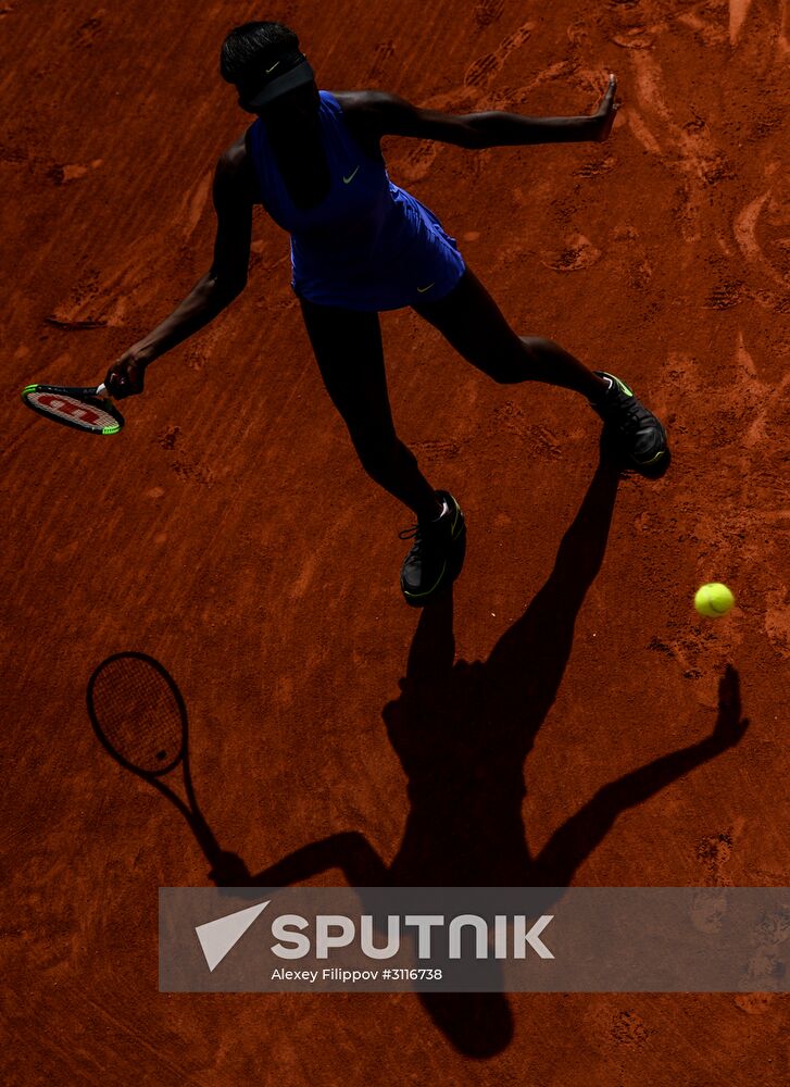 Tennis. French Open. Day four