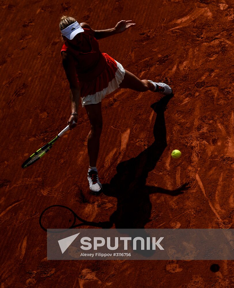 Tennis. French Open. Day four