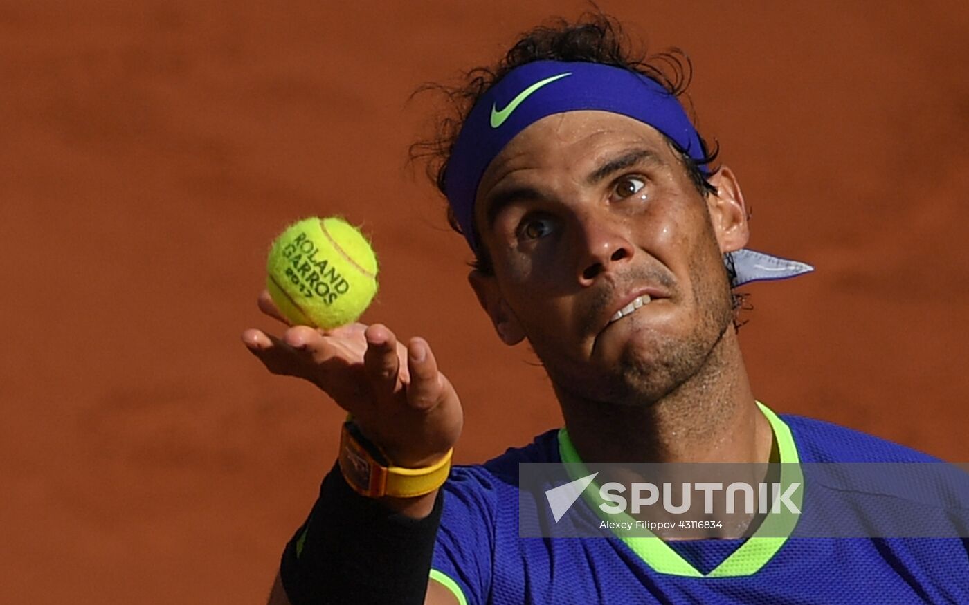 Tennis. French Open. Day four