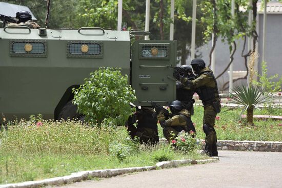 2017 Dushanbe Antiterror drills