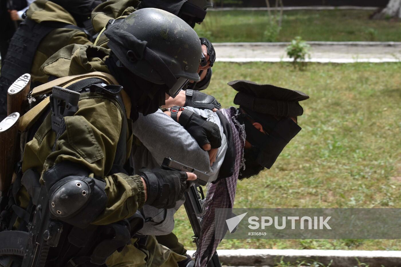 2017 Dushanbe Antiterror drills