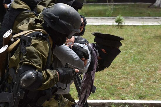 2017 Dushanbe Antiterror drills