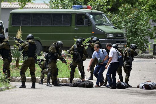 2017 Dushanbe Antiterror drills