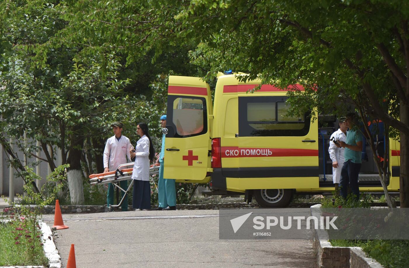 2017 Dushanbe Antiterror drills