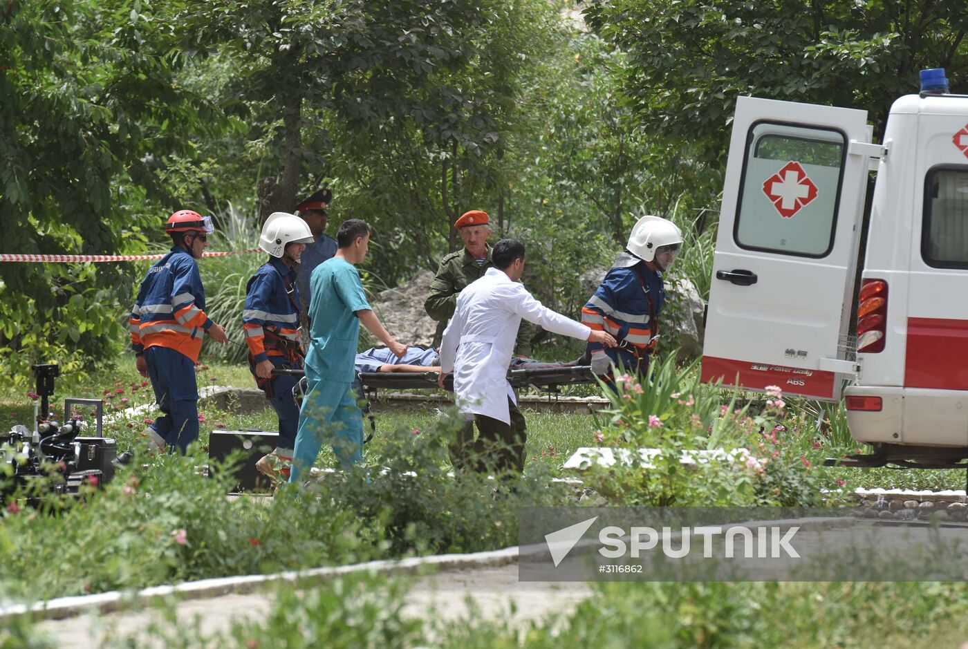 2017 Dushanbe Antiterror drills