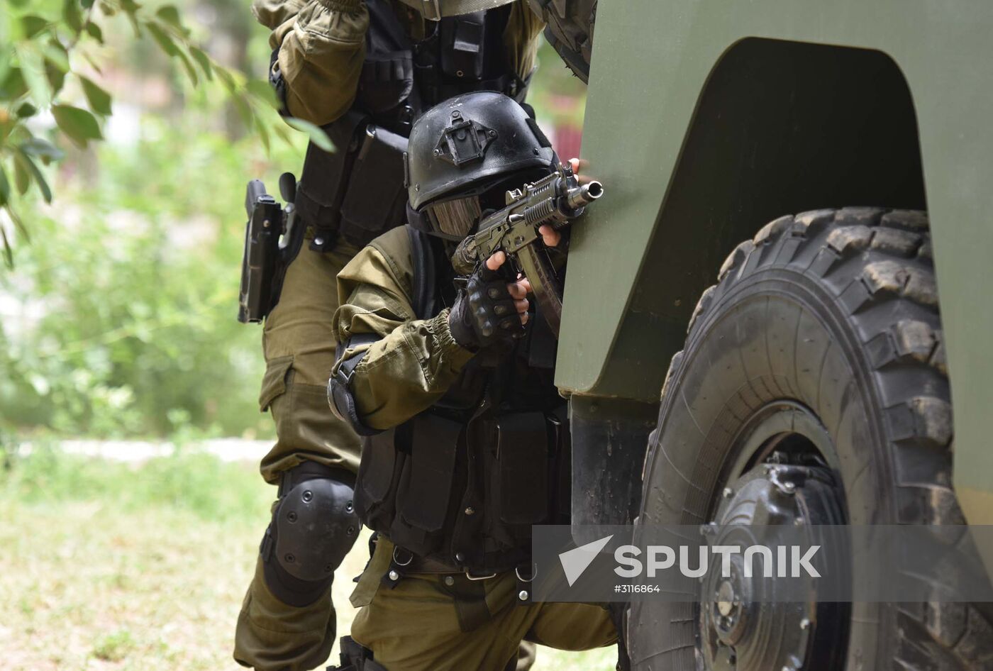 2017 Dushanbe Antiterror drills