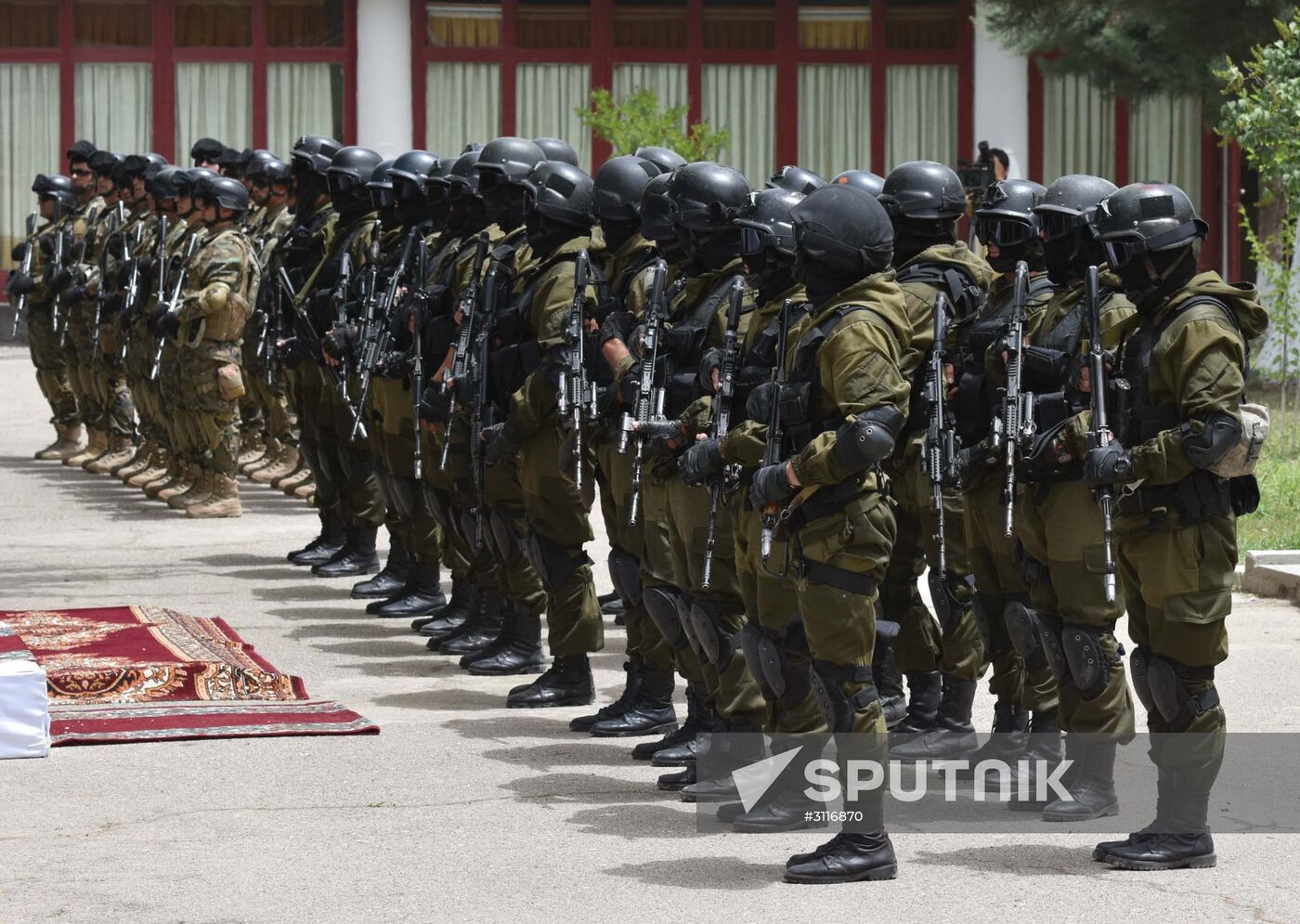 2017 Dushanbe Antiterror drills