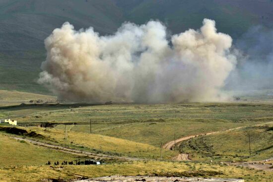 2017 Dushanbe Antiterror drills