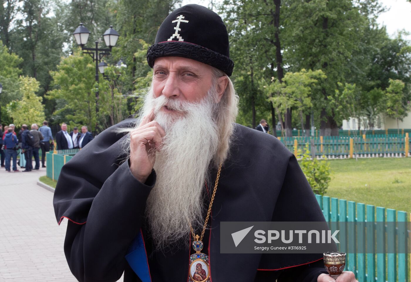 President Vladimir Putin visits Rogozhskaya Zastava Spiritual Center of Russian Orthodox Old-Rite Church in Moscow