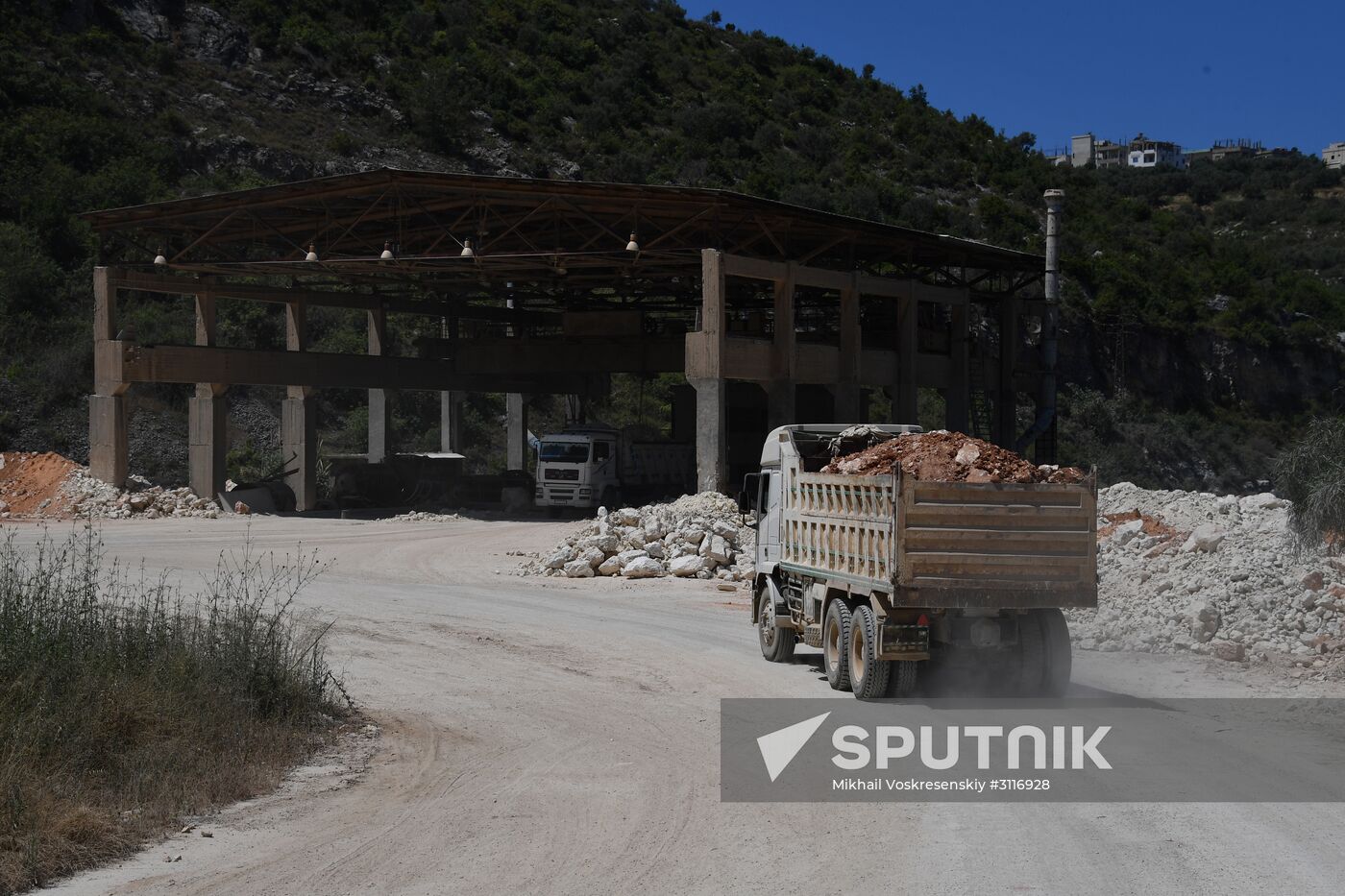 Cement factory near Syria's Tartus