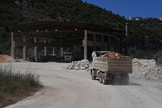 Cement factory near Syria's Tartus
