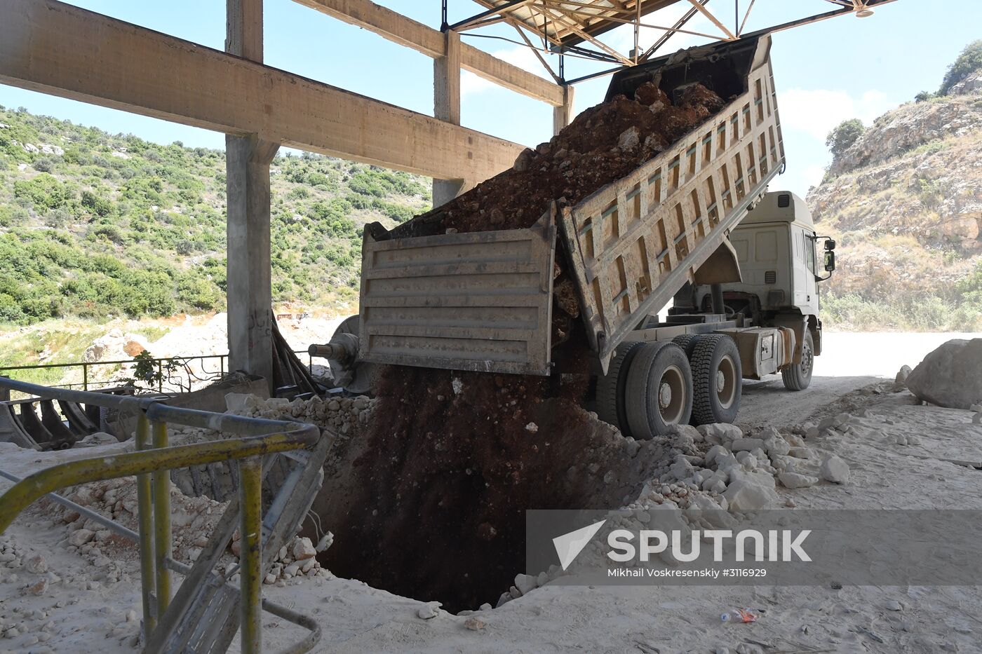 Cement factory near Syria's Tartus