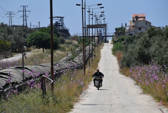 Cement factory near Syria's Tartus