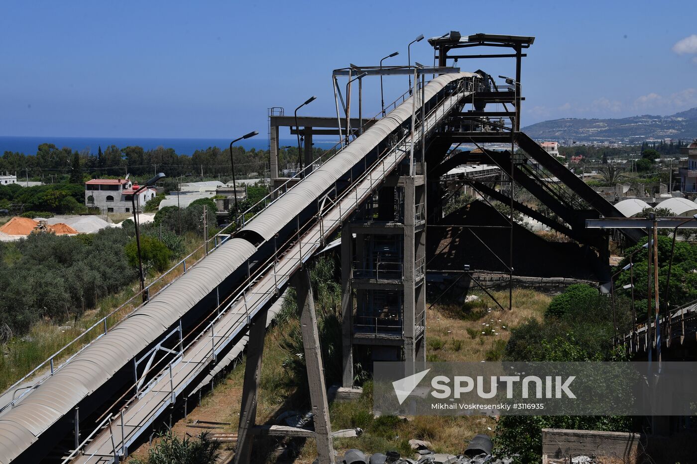 Cement factory near Syria's Tartus