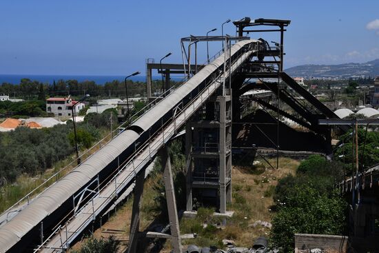 Cement factory near Syria's Tartus