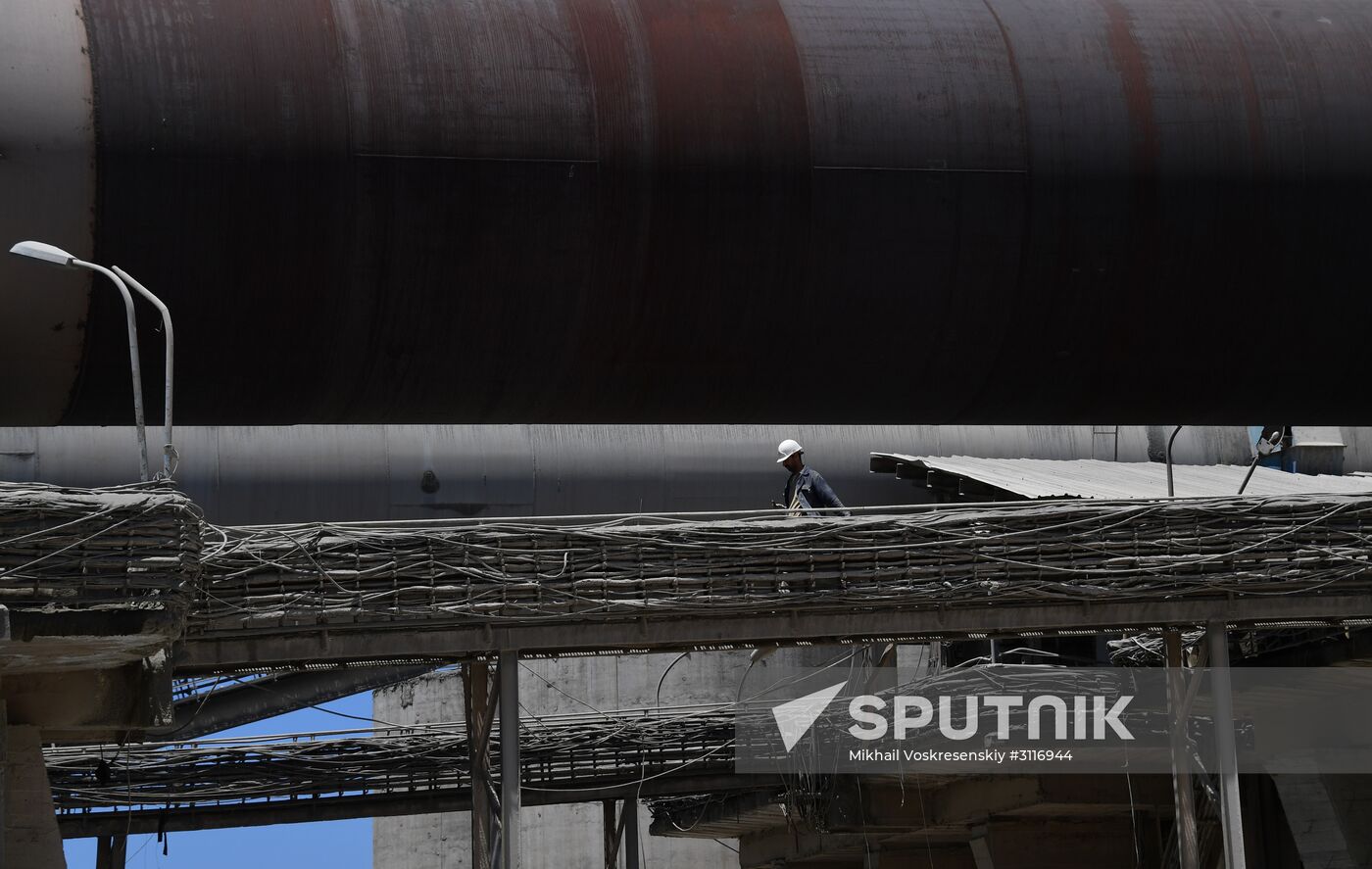 Cement factory near Syria's Tartus