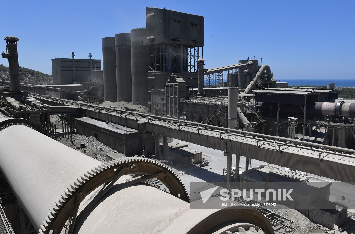Cement factory near Syria's Tartus
