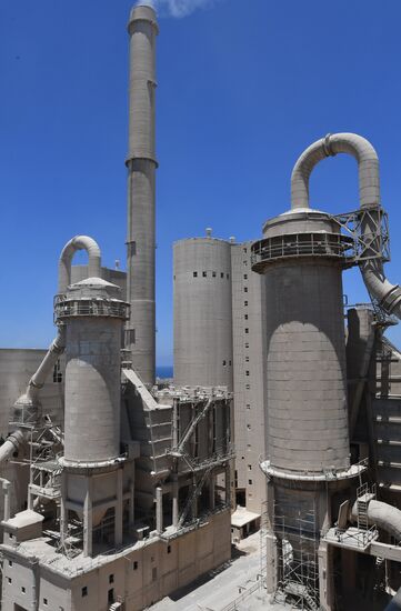 Cement factory near Syria's Tartus