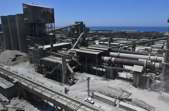 Cement factory near Syria's Tartus
