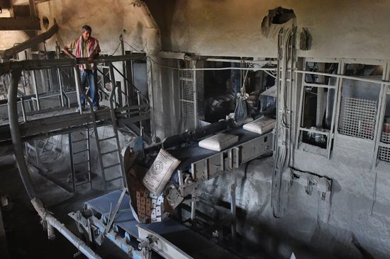 Cement factory near Syria's Tartus